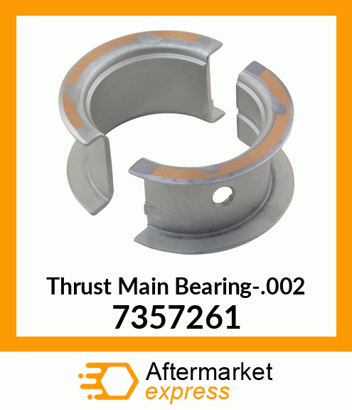 Thrust Main Bearing-.002 7357261