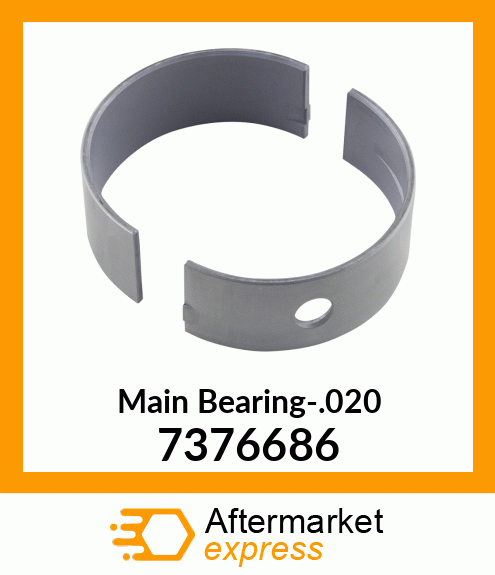 Main Bearing-.020 7376686