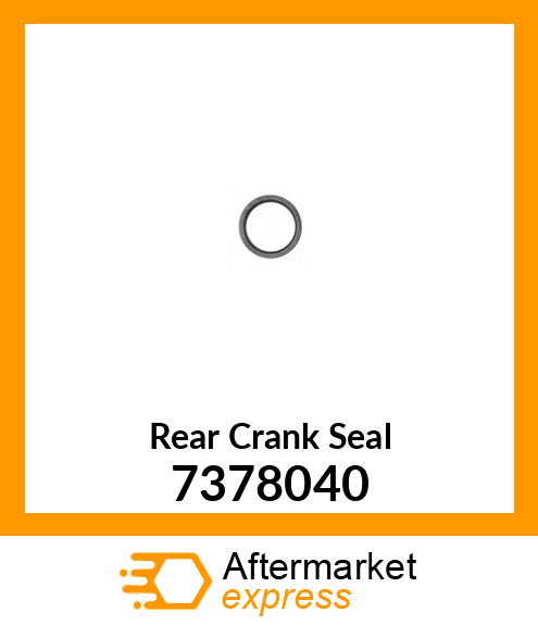 Rear Crank Seal 7378040