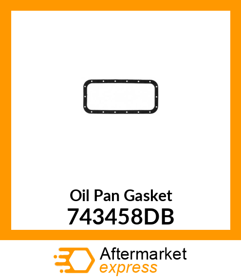 Oil Pan Gasket 743458DB