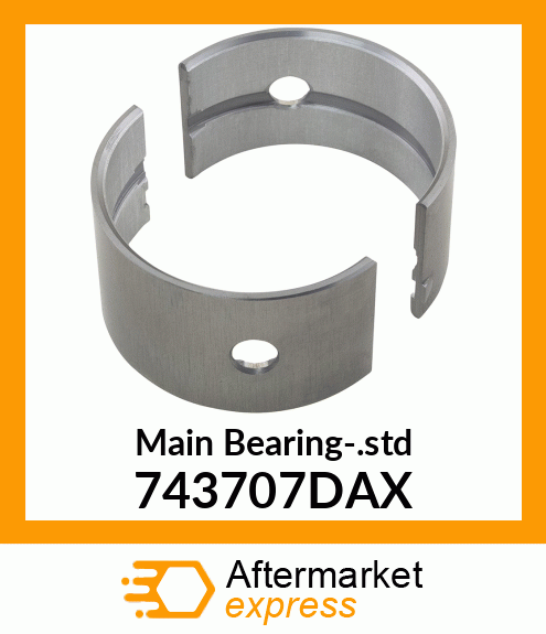 Main Bearing-.std 743707DAX