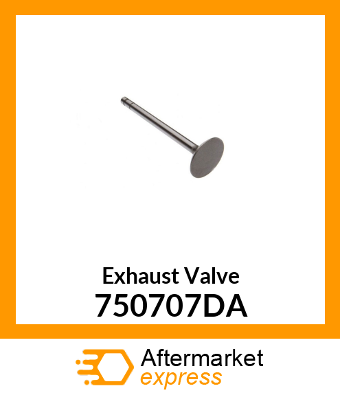 Exhaust Valve 750707DA