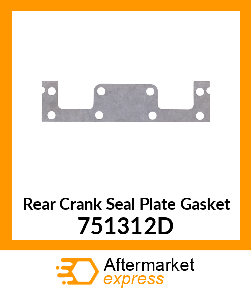 Rear Crank Seal Plate Gasket 751312D