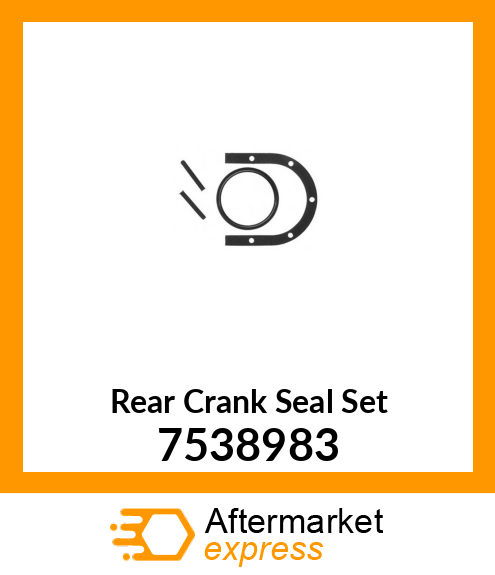 Rear Crank Seal Set 7538983