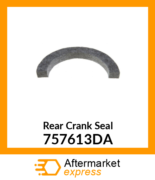 Rear Crank Seal 757613DA