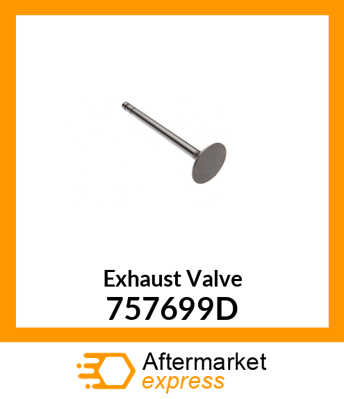 Exhaust Valve 757699D