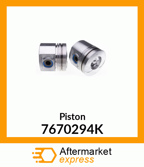 Piston 7670294K