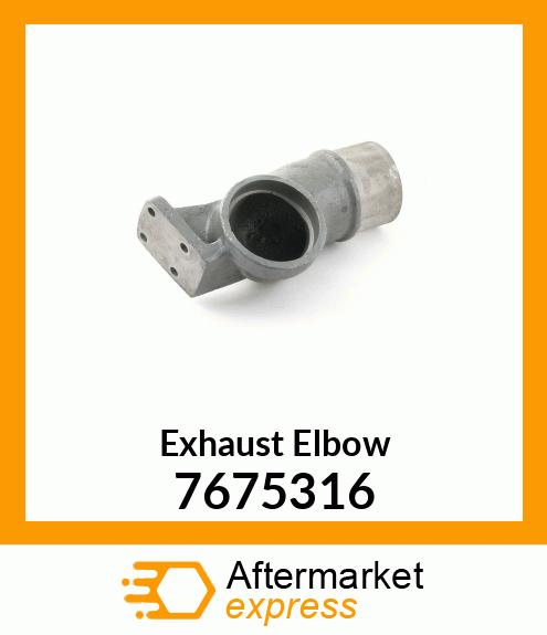 Exhaust Elbow 7675316