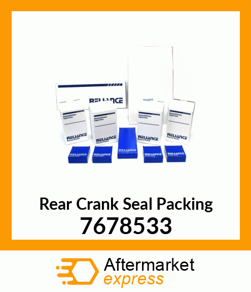 Rear Crank Seal Packing 7678533