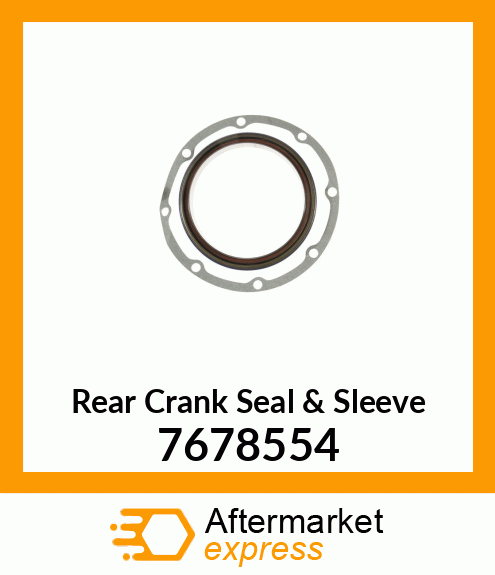 Rear Crank Seal & Sleeve 7678554