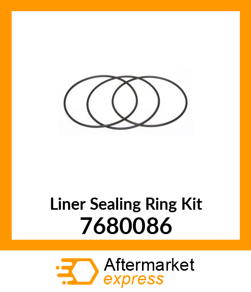 Liner Sealing Ring Kit 7680086