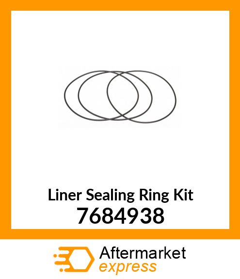 Liner Sealing Ring Kit 7684938