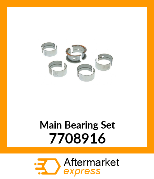 Main Bearing Set 7708916