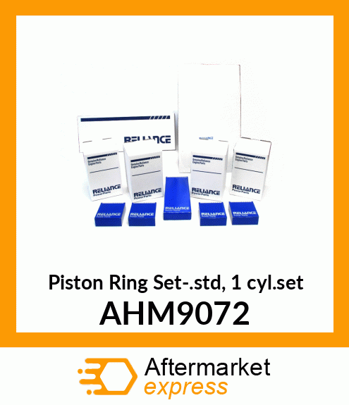 Piston Ring Set-.std, 1 cyl.set AHM9072