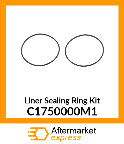 Liner Sealing Ring Kit C1750000M1