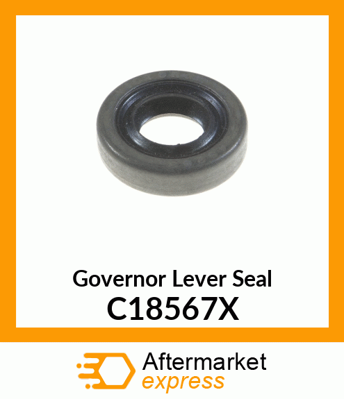 Governor Lever Seal C18567X