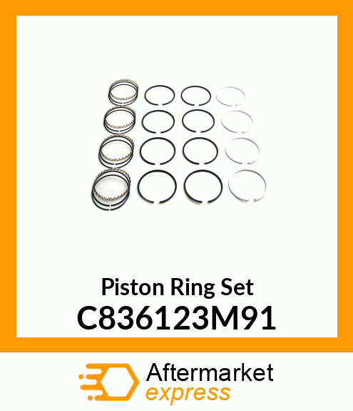 Piston Ring Set C836123M91