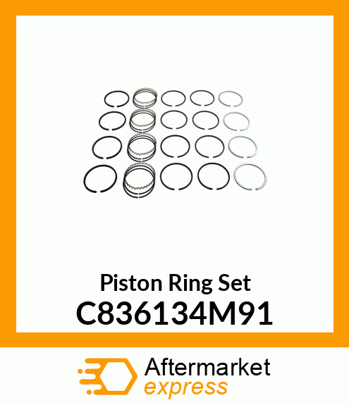 Piston Ring Set C836134M91