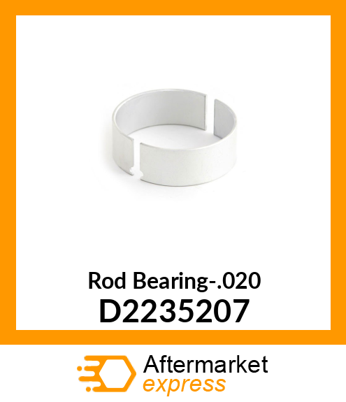 Rod Bearing-.020 D2235207