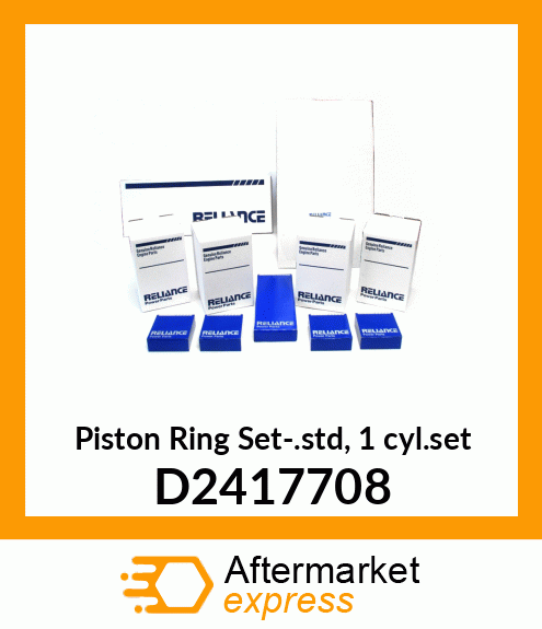 Piston Ring Set-.std, 1 cyl.set D2417708