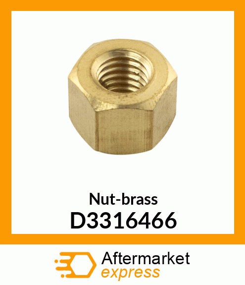 Nut-brass D3316466