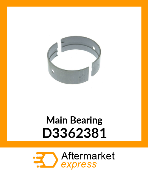 Main Bearing D3362381
