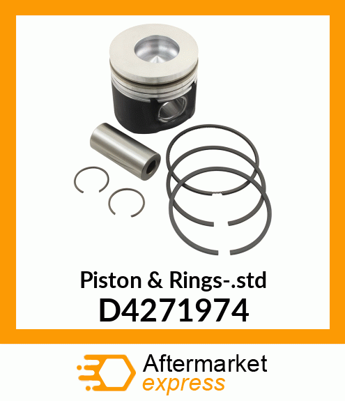 Piston & Rings-.std D4271974