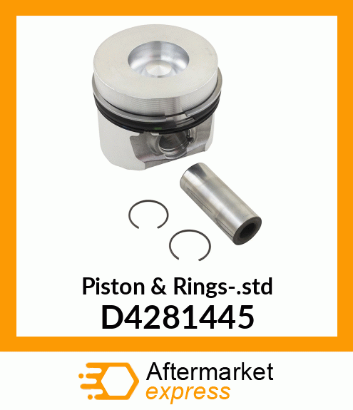 Piston & Rings-.std D4281445