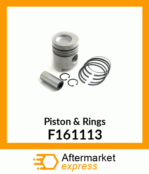 Piston & Rings F161113