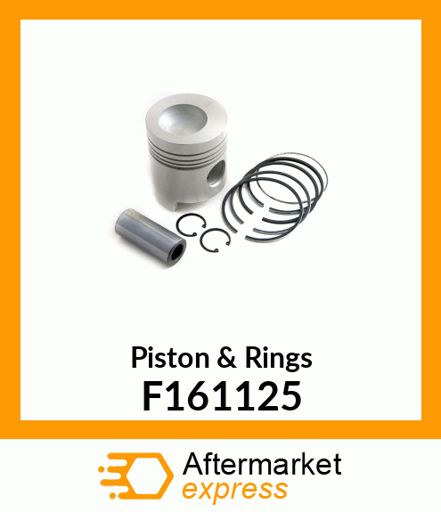 Piston & Rings F161125