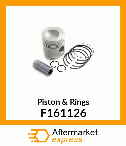 Piston & Rings F161126