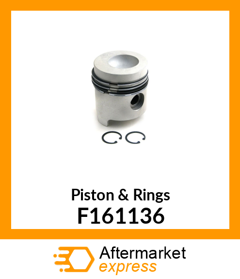 Piston & Rings F161136
