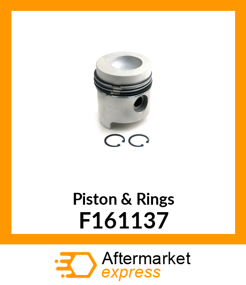 Piston & Rings F161137