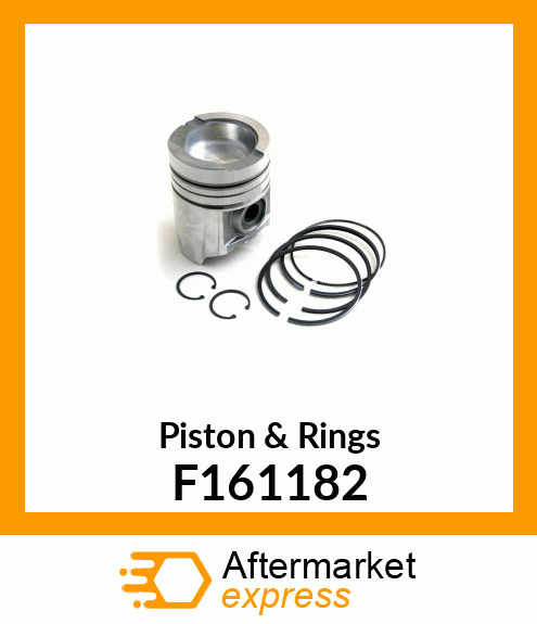 Piston & Rings F161182