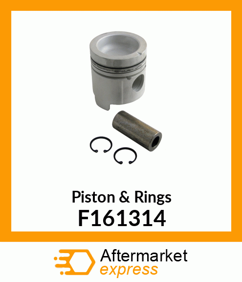Piston & Rings F161314
