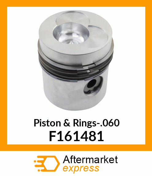 Piston & Rings-.060 F161481