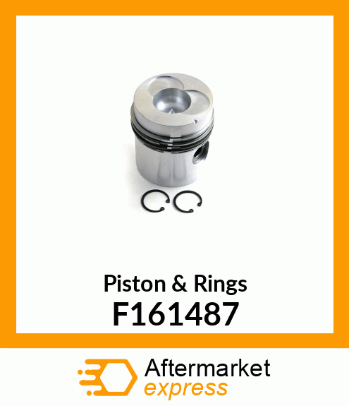 Piston & Rings F161487