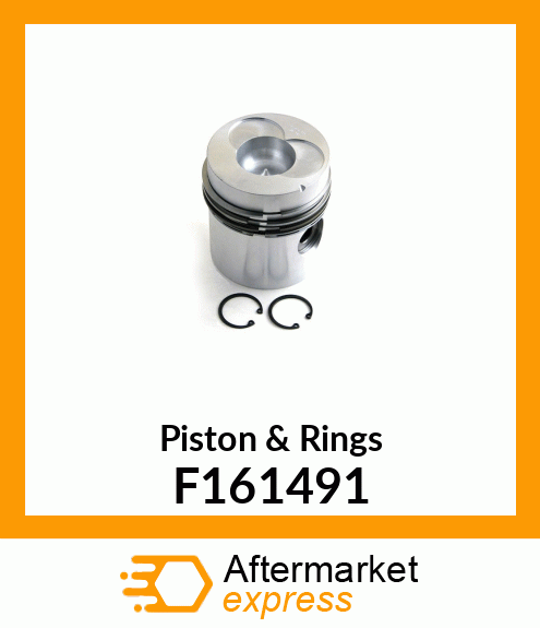 Piston & Rings F161491