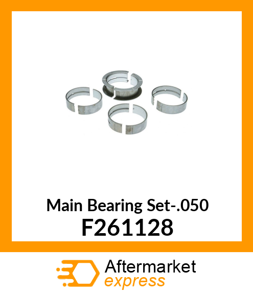 Main Bearing Set-.050 F261128