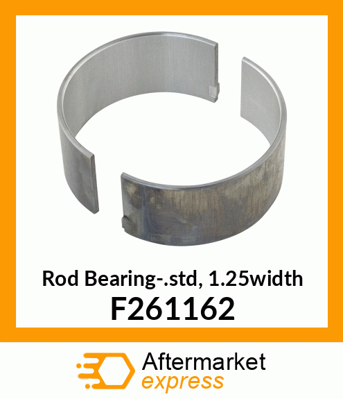 Rod Bearing-.std, 1.25"width F261162