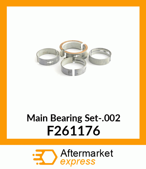 Main Bearing Set-.002 F261176