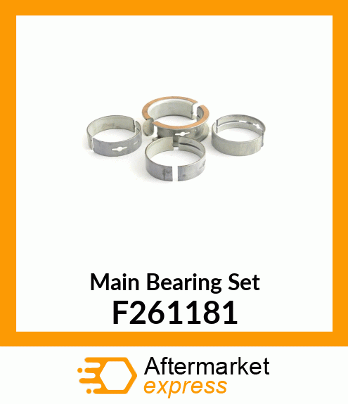 Main Bearing Set F261181