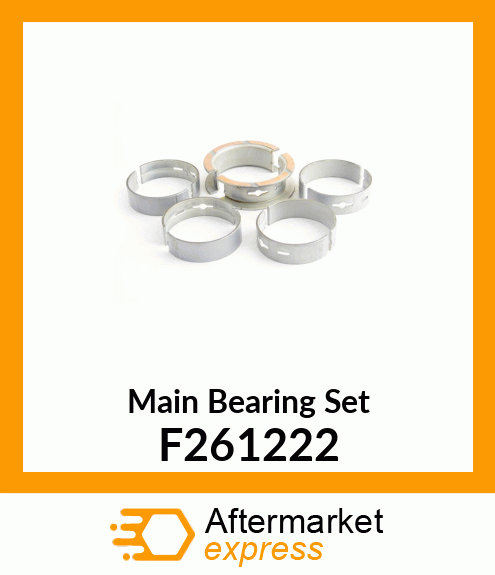 Main Bearing Set F261222