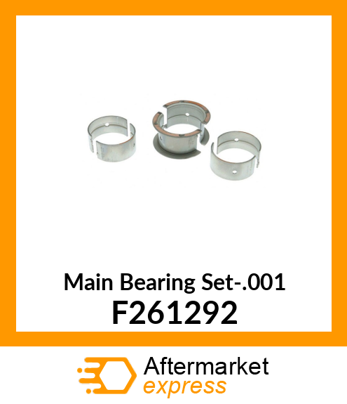 Main Bearing Set-.001 F261292