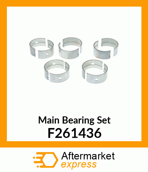 Main Bearing Set F261436