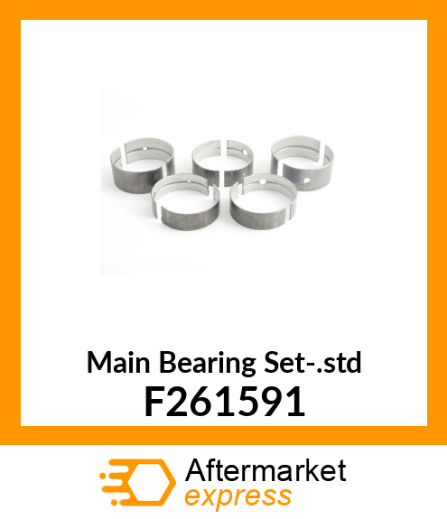 Main Bearing Set-.std F261591