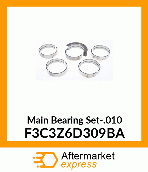 Main Bearing Set-.010 F3C3Z6D309BA