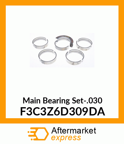 Main Bearing Set-.030 F3C3Z6D309DA