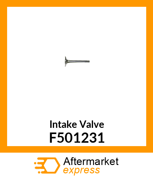 Intake Valve F501231