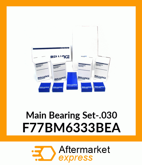 Main Bearing Set-.030 F77BM6333BEA